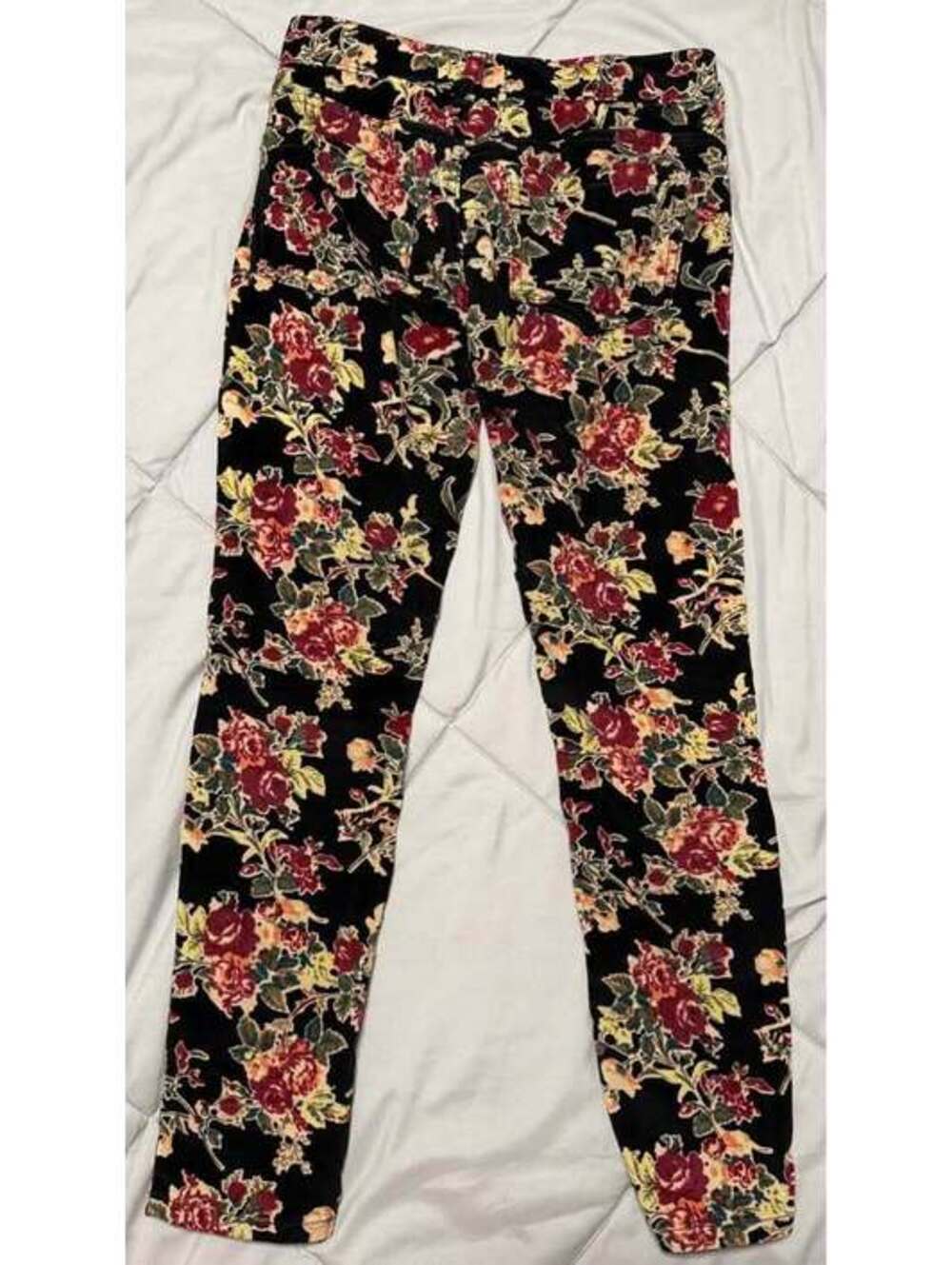Free People Floral CorduroyPants | Size 24 in waist